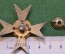 Знак нагрудный "Для окончивших Чугуевское военное училище". Серебро, номерной. Российская Империя.