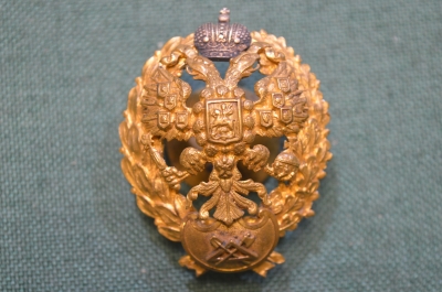 Знак нагрудный "Для окончивших институт гражданских инженеров". Российская Империя.