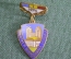 Знак, значок "Лучший управляющий города, Fruntas in gospodarirea orasului". Румыния, 1974 год.