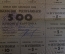 Купоны потребительские. Лист на 500 купонов. Купонга карточка. Ташкент, Узбекистан. 1992 - 93 г.
