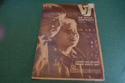 Журнал немецкий, довоенный A-I-Z AIZ. Номер 2 сентября 1936 год. Германия. Люди, события.