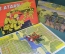 Игра настольная военная "В Атаку!". Коробка. СССР.