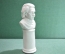 Бюст "Альберт Эйнштейн". Физик, ученый. Белый искусственный мрамор 16,7 см. 