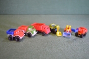 Машинки мини, подборка. Строительная техника. Грузовик, экскаватор, трактор, самосвал. Пластик.