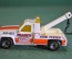 Машинка модель Matchbox "GMC Wrecker эвакуатор". Таиланд. Коробка. 1987 год.