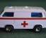 Машинка модель Matchbox "Volkswagen Transporter Ambulance". Китай. Коробка. 1987 год.
