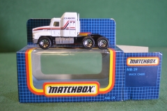 Машинка модель Matchbox "Mack CH600". Таиланд. Коробка. 1990 год.