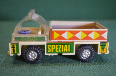 Машинка инерционная "MS Brandenburg MSB Filius". Spezial. Техничка. ГДР. Германия. 1970е.