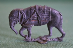 Солдатик старинный оловянный. Слон. Германия. Кон. 19-нач. 20 века.