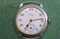 Часы механические наручные "П. Буре". В ремонт.