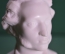  Бюст белый, Александр Сергеевич Пушкин, 14 см. Искусственный мрамор.