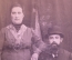 Фотография старинная "Семейная пара. Строгая женщина и мужчина в котелке". Cabinet Portrait. 