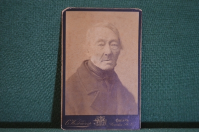 Фотография старинная "Старик". Westendorp. Кельн, Koln.