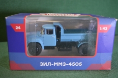 Машинка "ЗИЛ ММЗ 4505". Modimio Легендарные грузовики. Коробка.