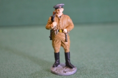 Солдатик оловянный "Боец морской пехоты морпех". ВМФ. Деагостини. Deagostini. 