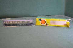 Игрушка Вагон пассажирский TT Hobby 1:120. 12мм. В коробке. Железная дорога. ГДР. Германия. #3