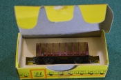 Игрушка Вагон грузовой лесовоз TT Hobby 1:120. 12мм. В коробке. Железная дорога. ГДР. Германия. Игрушка Вагон грузовой лесовоз TT Hobby 1:120. 12мм. В коробке. Железная дорога. ГДР. Германия.