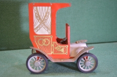 Светильник ночник "Ретро автомобиль Иван да Марья свадебная". Металл. СССР. 