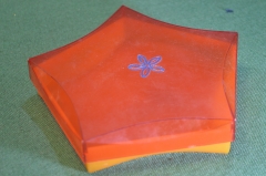 Шкатулка "Звезда". Карболит. Пластмасса. СССР.