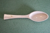 Ложка керамическая. РФЗ. Керамика. Медицина. Аптека. Химия. Речицкий завод. СССР.