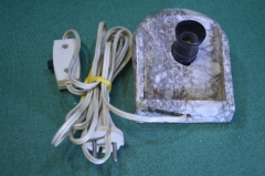 Светильник настенный бра. Натуральный камень. СССР.