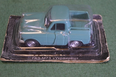 Машинка "ГАЗ М 73 Украинец". Деагостини. Deagostini. Автолегенды. 1:43. Блистер.
