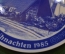 Тарелка настенная "1985 год". Серия Памятники Северная Фрисландия. Фарфор, Dawartz. Millhouse Дания.