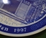 Тарелка настенная "1997 год". Серия Памятники Северная Фрисландия. Фарфор, Dawartz. Millhouse Дания.
