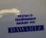 Тарелка настенная "2002 год". Серия Памятники Северная Фрисландия. Фарфор, Dawartz. Millhouse Дания.