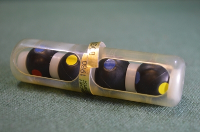 Головоломка игра волшебные шарики Bognar Buvos Golyok. Венгрия, Будапешт, 1980 год.