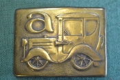 Пряжка пряга для ремня. Машина ретро автомобиль