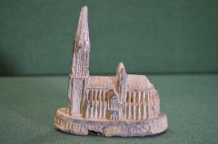 Статуэтка старинная "Кирха Фрайбург". Металл. Германия. Конец 19 века.