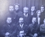 Фотография старинная групповая. Студенты и преподавательский состав.