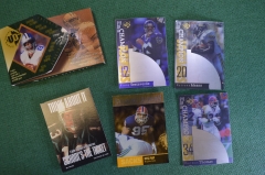 Карточки коллекционные, американский футбол (5 шт). NFL, футболист, спортсмен, спорт. 