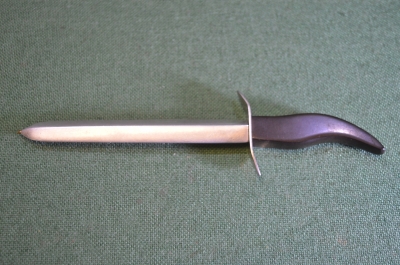 Ручка шариковая "Нож финка клинок". Ручная работа. Металл, карболит. СССР. #1