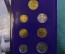 Монеты, набор "300 лет Российского флота". 6 монет, жетон, буклет. РФ, 1996 год. #1