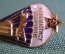 Знак, значок "Парашютист отличник". 10 прыжков. Тяжелый металл, эмали. 