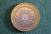 Монета 2 фунта 1999 год. Two pounds. Технологии. Елизавета II, Великобритания. Монета 2 фунта 1999 год. Two pounds. Технологии. Елизавета II, Великобритания.