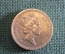 Монета 1 фунт 1993 год. One pound. Королевский герб. Елизавета II, Великобритания.