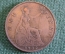 Монета 1 пенни 1932 год. One penny. Георг V, Великобритания.