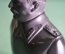 Иосиф Сталин. Бюст, черный. Искусственный мрамор. 12.5 см.