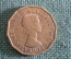 Монета 3 пенса 1957 года. Three pence. Елизавета II, Великобритания.