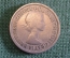 Монета 2 шиллинга 1953 год. Shilling. Елизавета II, Великобритания.