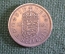 Монета 1 шиллинг 1956 год. One shilling. Елизавета II, Великобритания.