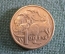 Монета 1 доллар 1984 год. One dollar. Кенгуру. Елизавета II, Австралия.