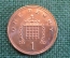 Монета 1 пенни 2005 года. One penny. Елизавета II, Великобритания.