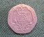 Монета 20 пенсов 1997 года. Twenty pence. Елизавета II, Великобритания.