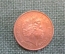 Монета 1 пенни 2009 года. One penny. Елизавета II, Великобритания.