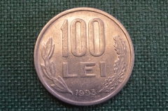 Монета 100 лей 1993 года. Lei. Король Михай Храбрый. Румыния, Romania. 