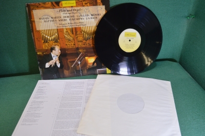 Пластинка, винил "Флейта и орган. Johannes Walter". Классика. Flöte Und Orgel. Eterna